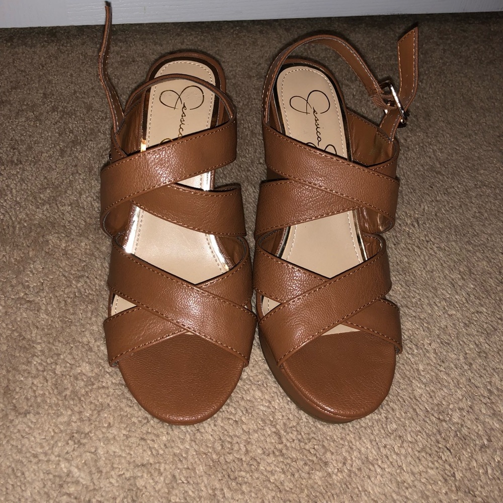 Jessica Simpson wedge sandals
